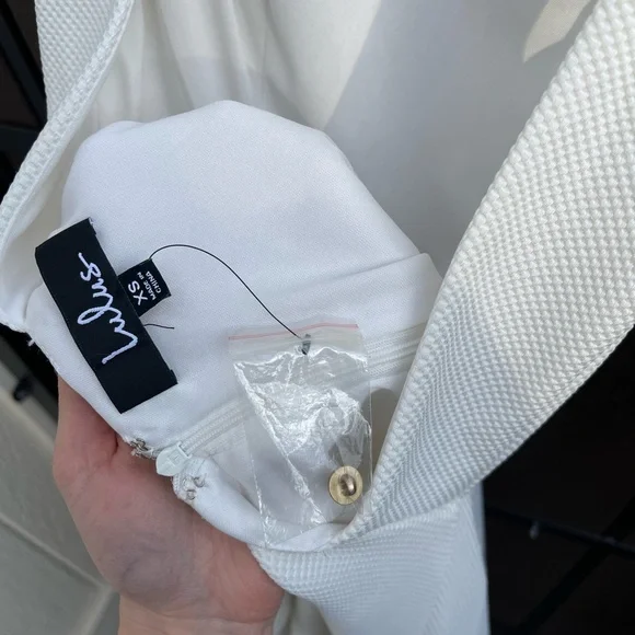 Lulu’s White Skater Dress - Picture 6 of 7